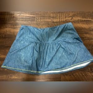 💕Lucky In Love Denim Tennis Skort 💕